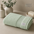 MintnGrey Luxury Cotton Hand Towel 550 GSM | Light Green