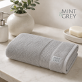 MintnGrey Luxury Cotton Hand Towel 550 GSM | Light Grey